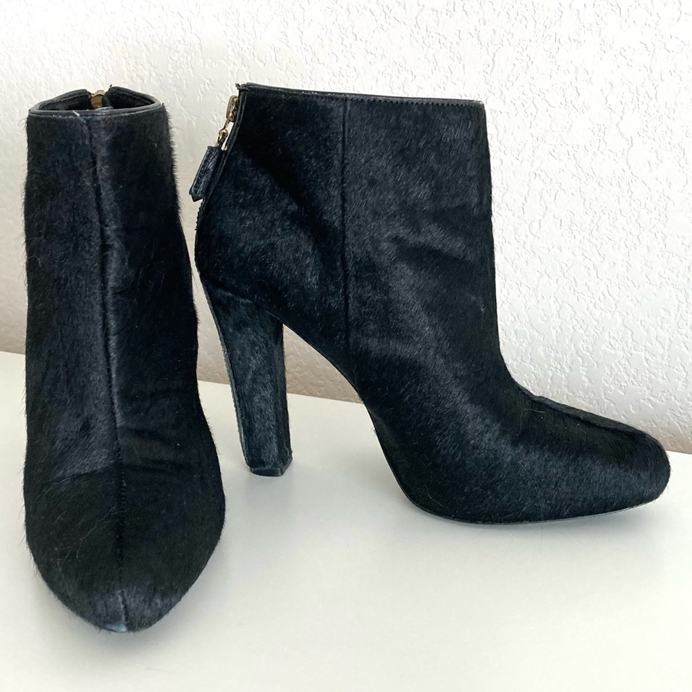 Juicy Couture Vintage Für Heeled Booties Boots 10